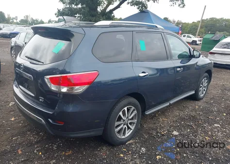 2013 Nissan Pathfinder Sv из США, поврежденный, VIN 5N1AR2MM2DC646286